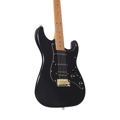 Electric Guitar Keipro Ks-Deluxe-G-M SSH Bk Include Gig Bag