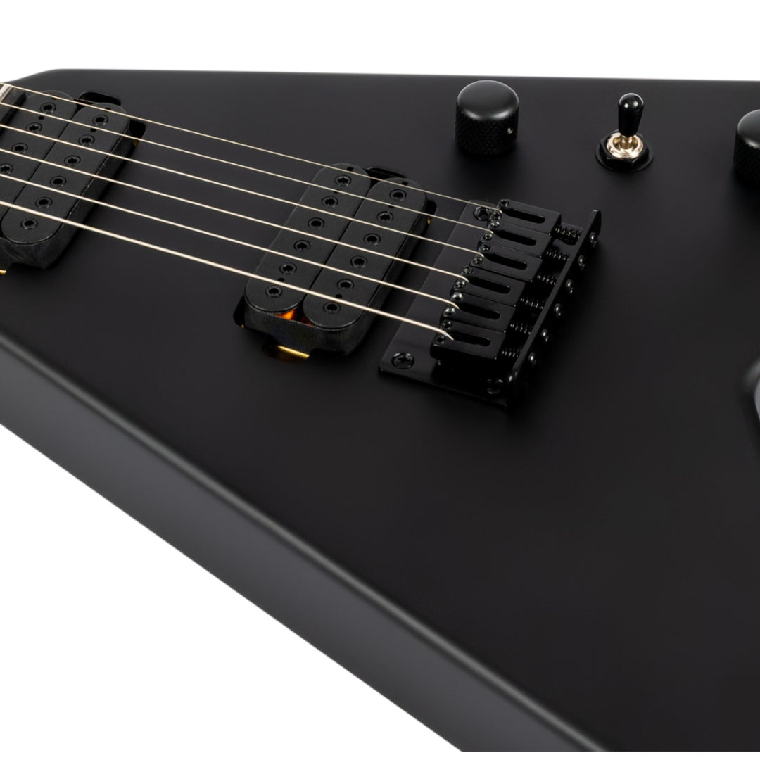 Electric Guitar Spira V-400 MBK Black Satin Free Setup