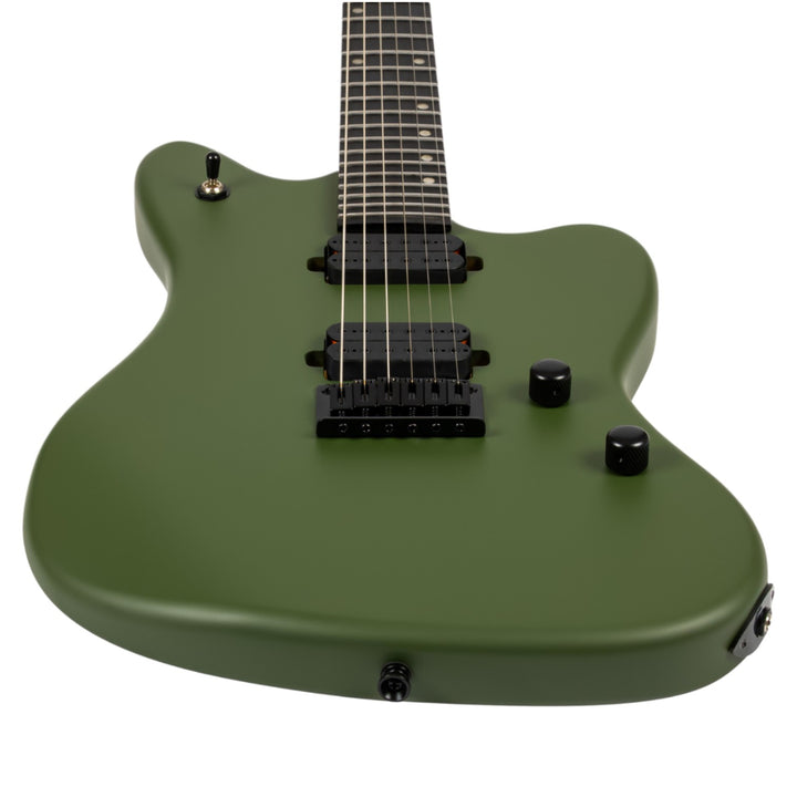 Electric Guitar Spira J-400 Mgr Green Satin Free Setup