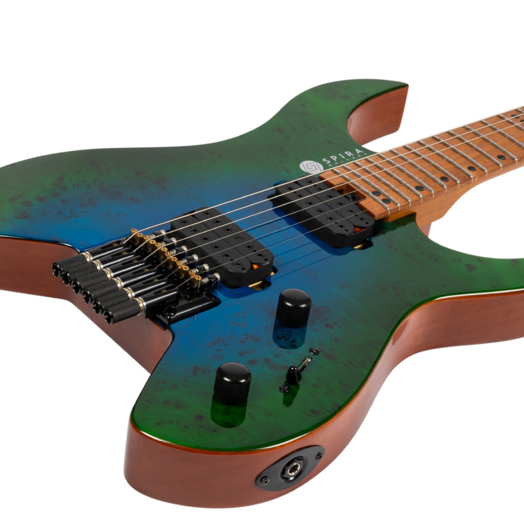 Electric Guitar Spira S-500 Headless Gbr Free Setup