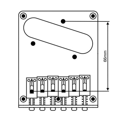 VegaTrem VT2 ND No Drill WithOut Logo Teletrem Modern Gold