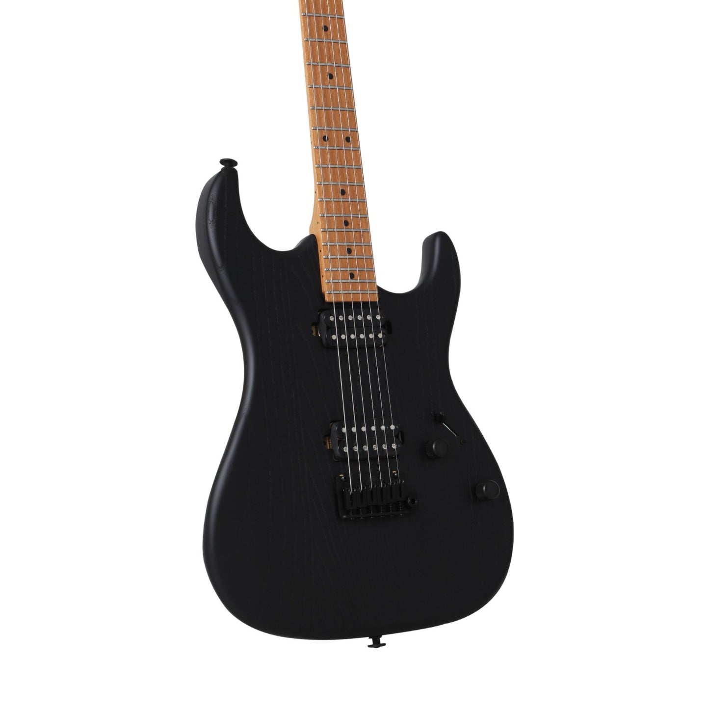 Electric Guitar Keipro Ks-Deluxe-ASH-M Bk H.H Include Gig Bag