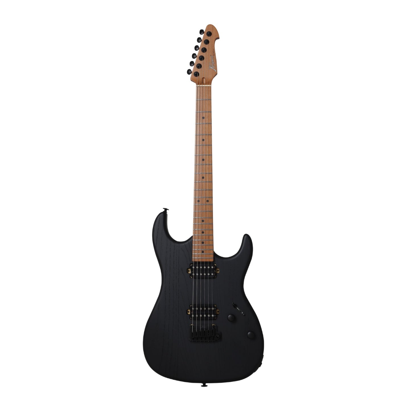 Electric Guitar Keipro Ks-Deluxe-ASH-M Bk H.H Include Gig Bag
