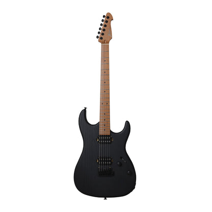 Electric Guitar Keipro Ks-Deluxe-ASH-M Bk H.H Include Gig Bag