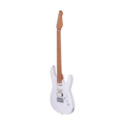 Electric Guitar Keipro Modern SSH White Include Gig Bag