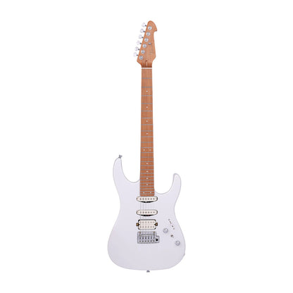 Electric Guitar Keipro Modern SSH White Include Gig Bag