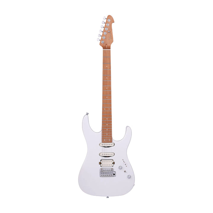 Electric Guitar Keipro Modern SSH White Include Gig Bag