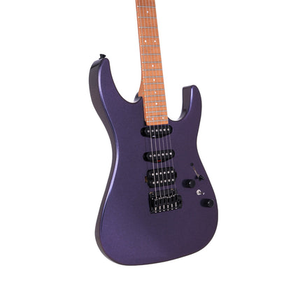 Electric Guitar Keipro Modern SSH Purple Include Gig Bag