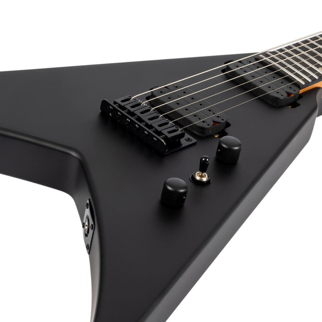 Electric Guitar Spira V-400 MBK Black Satin Free Setup