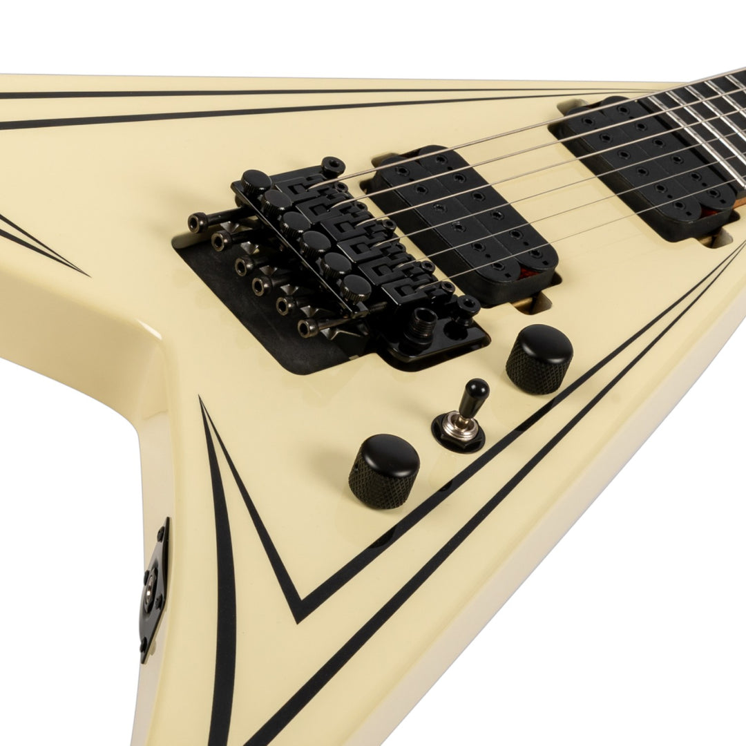Electric Guitar Spira V-420 AWH Antique White Free Setup
