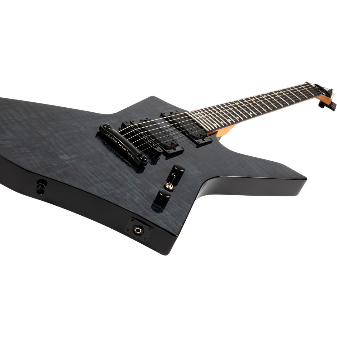 Electric Guitar Spira X-500 TBK E Trans Black Free Setup