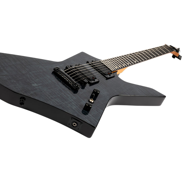 Electric Guitar Spira X-500 TBK E Trans Black Free Setup