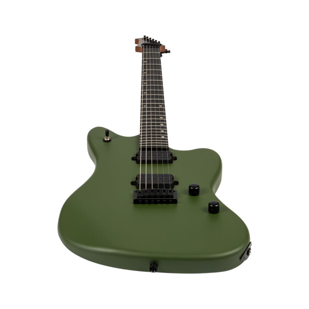 Electric Guitar Spira J-400 Mgr Green Satin Free Setup