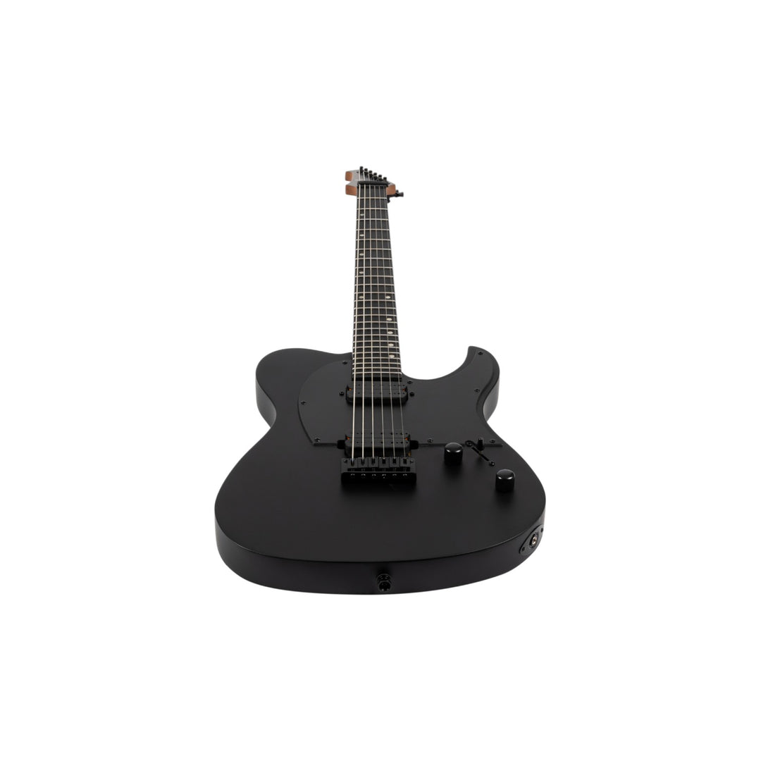 Electric Guitar Spira T-400 Baritone Mbk Black Satin Free Setup