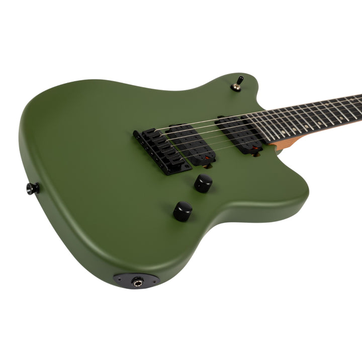 Electric Guitar Spira J-400 Mgr Green Satin Free Setup