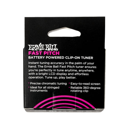 Ernie Ball P09644 Fast Pitch Clip-On Tuner