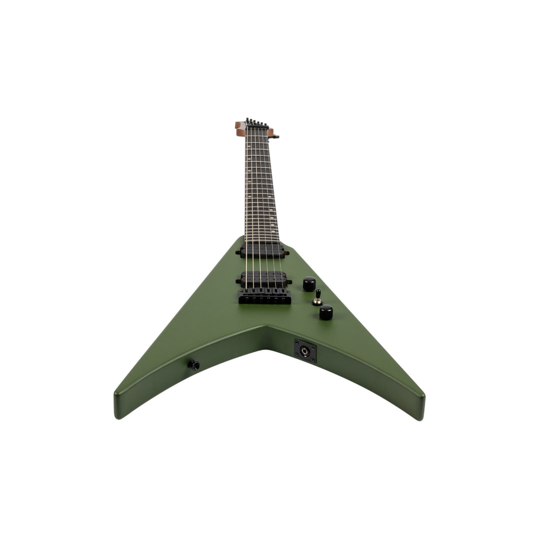 Electric Guitar Spira V-400 MGR Green Satin Free Setup