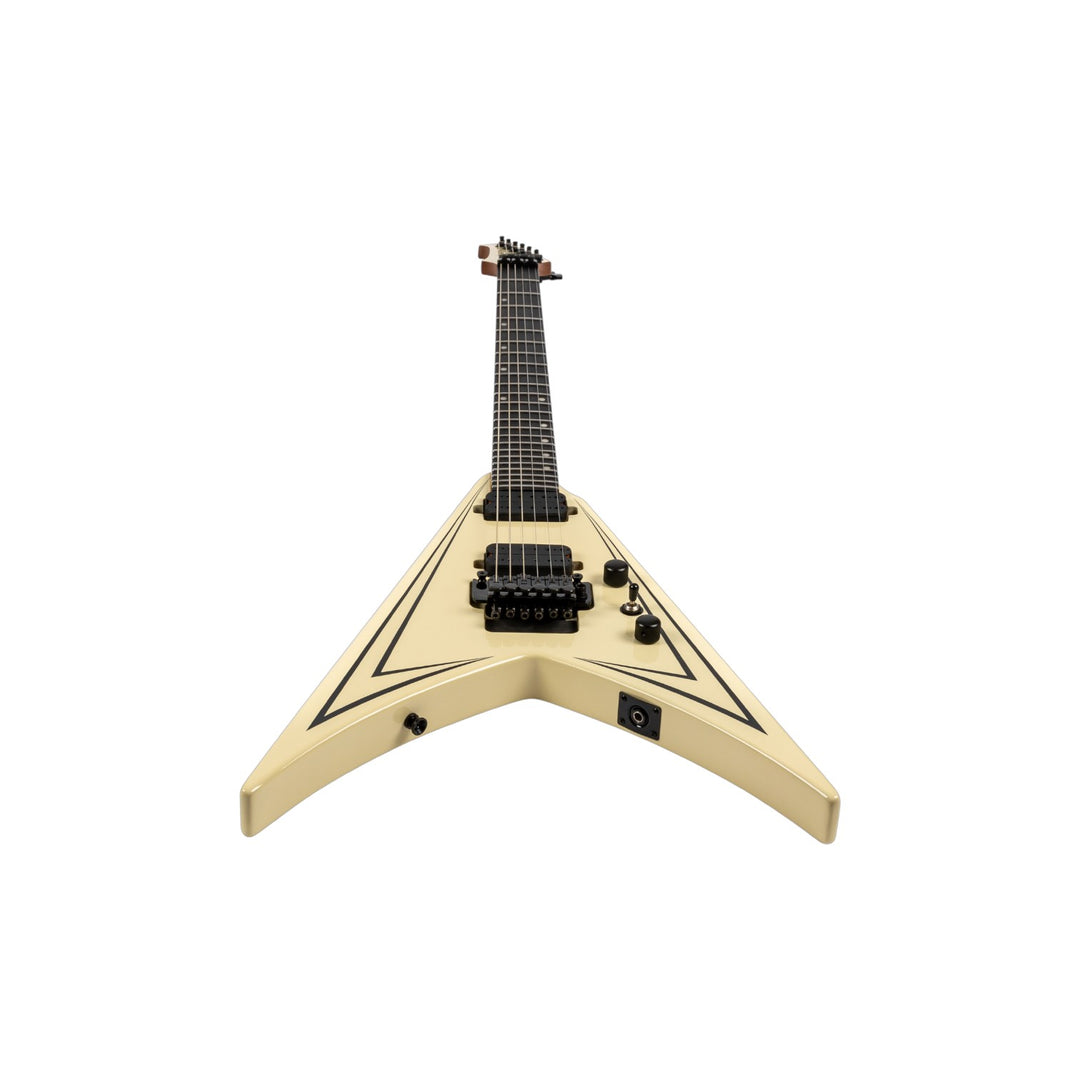 Electric Guitar Spira V-420 AWH Antique White Free Setup
