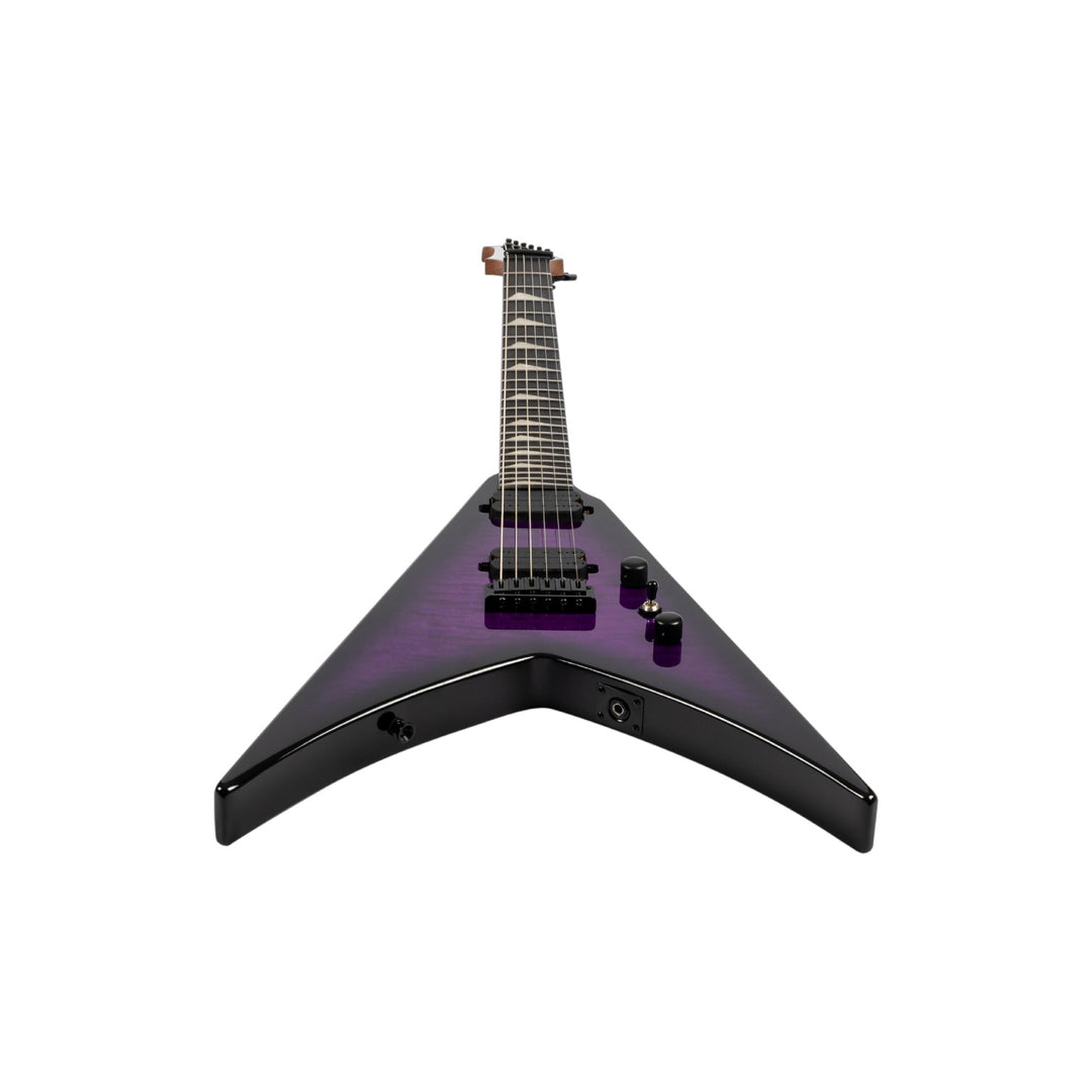 Electric Guitar Spira V-500 TPP E Trans Purple Free Setup