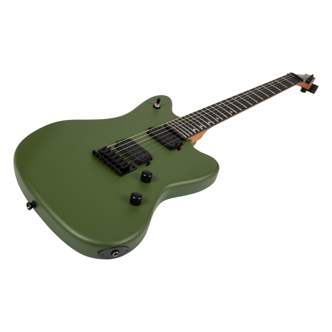 Electric Guitar Spira J-400 Mgr Green Satin Free Setup