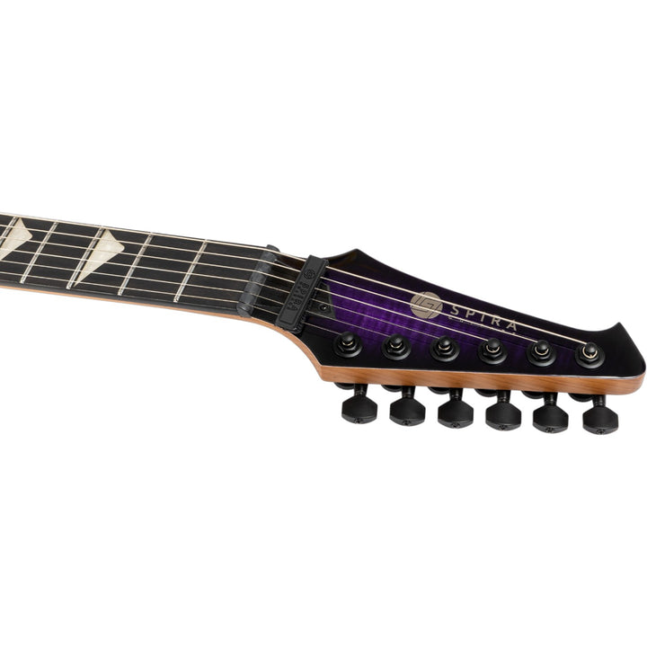 Electric Guitar Spira V-500 TPP E Trans Purple Free Setup