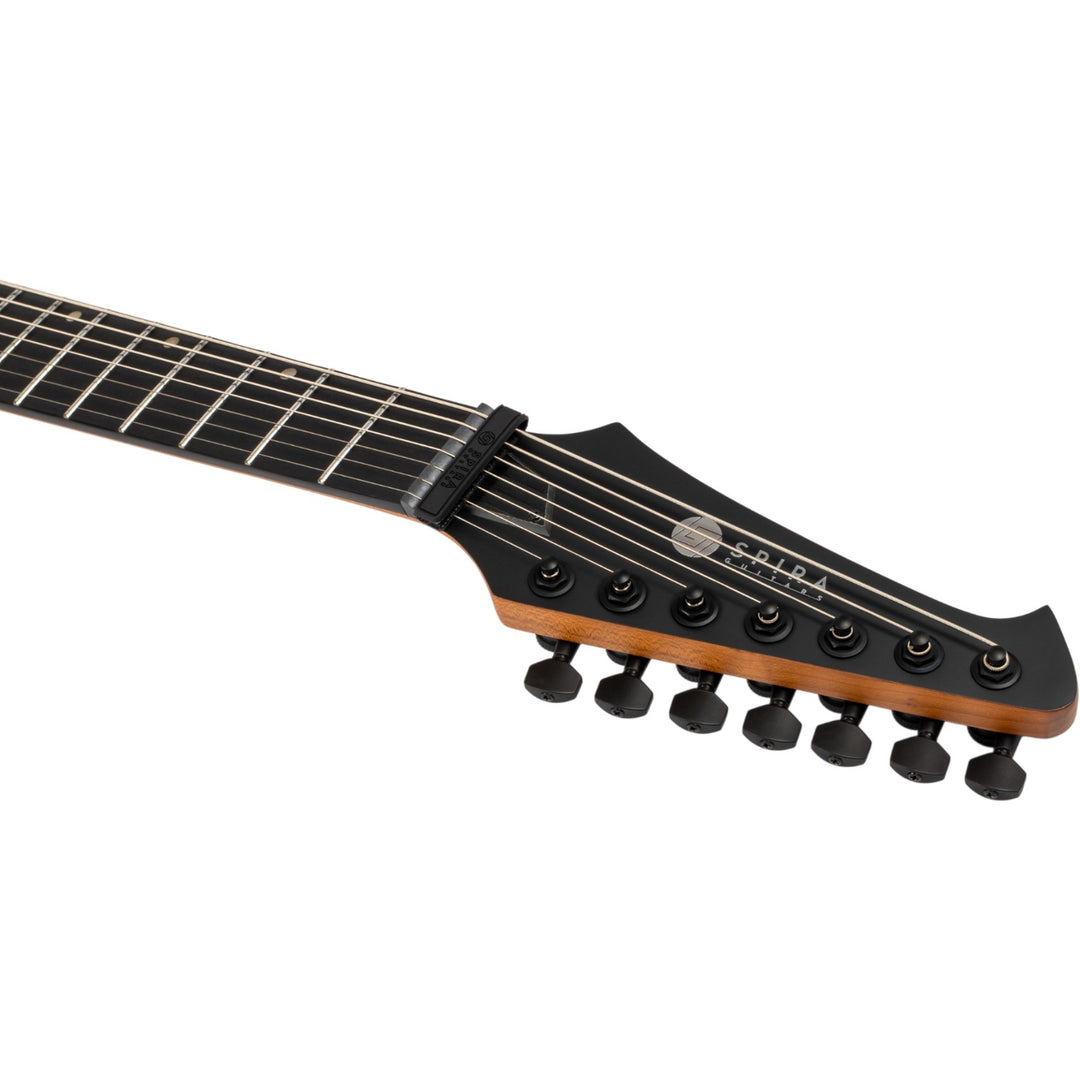 Electric Guitar Spira V-407 Mgr Green Satin 7 STRING Free Setup