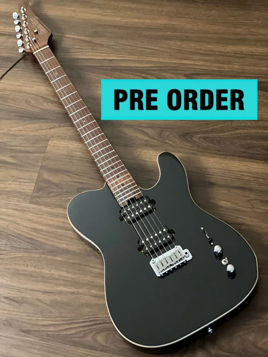 Electric Guitar Soloking MT-1 Modern HH 24 Pro In Black With 9 Sound Switch
