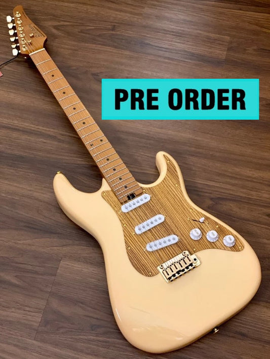 Electric Guitar Soloking MS-1 Classic SSS MKII In Desert Sand With Gold Hardware Nafiri Special Run