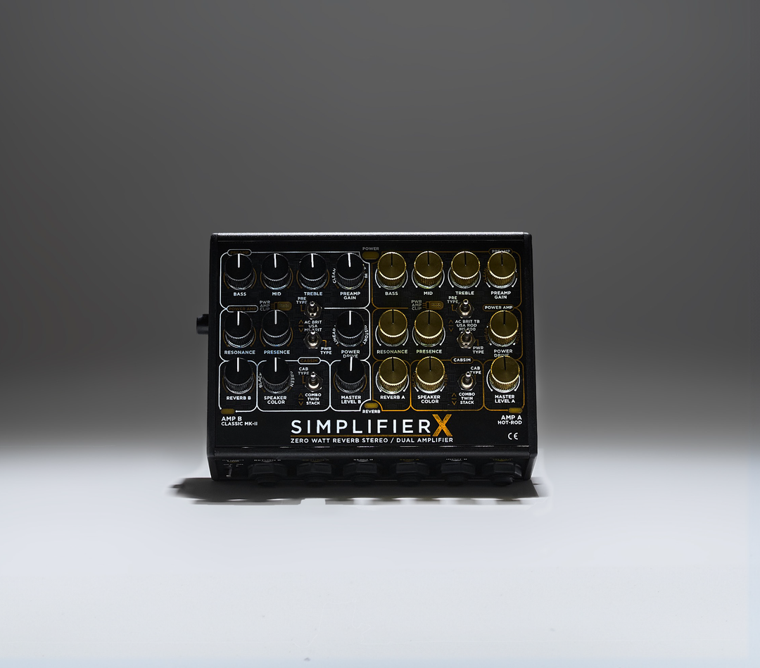 DSM &amp; Humboldt Electronics Simplifier X Zero Watt Stereo Guitar Preamp CabSim
