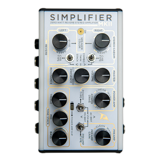 DSM & Humboldt Simplifier MKII Zero Watt Stereo Guitar Amp Cabinet Simulator
