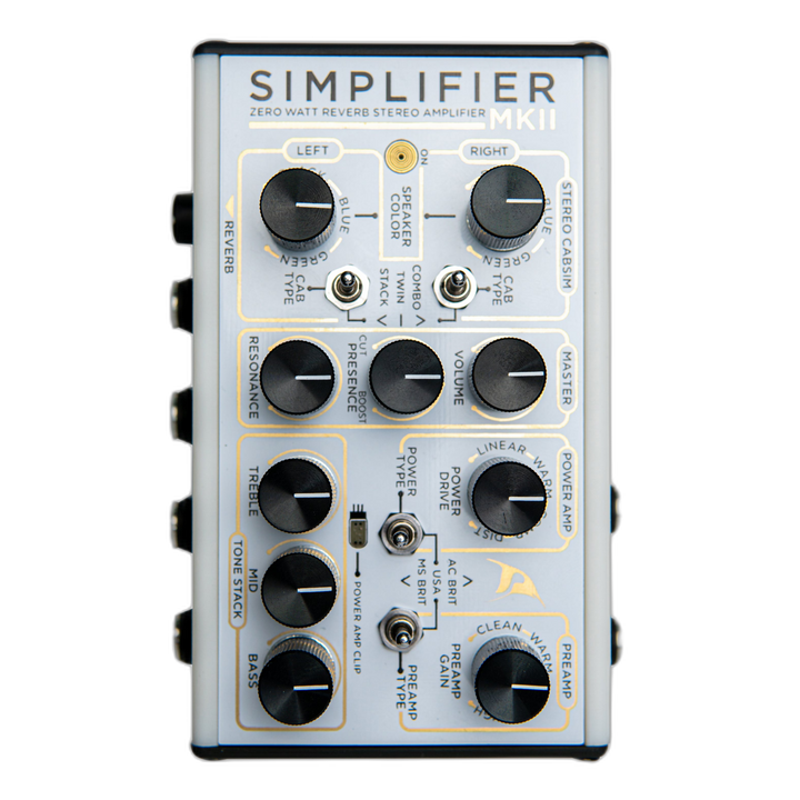 DSM &amp; Humboldt Simplifier MKII Zero Watt Stereo Guitar Amp Cabinet Simulator