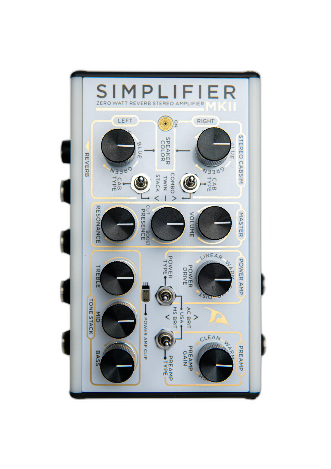 DSM &amp; Humboldt Simplifier MKII Zero Watt Stereo Guitar Amp Cabinet Simulator