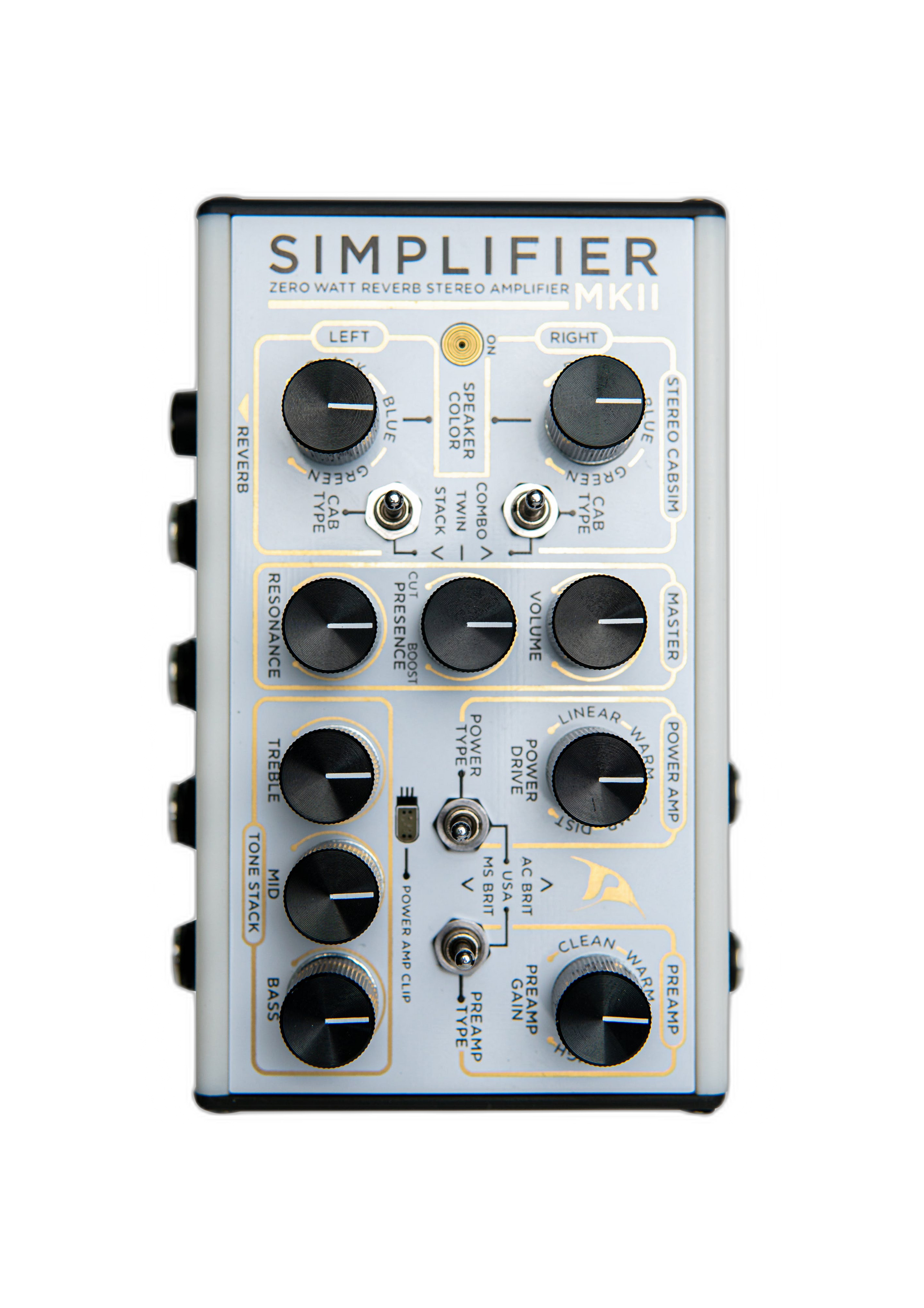 DSM & Humboldt Simplifier MKII Zero Watt Stereo Guitar Amp Cabinet