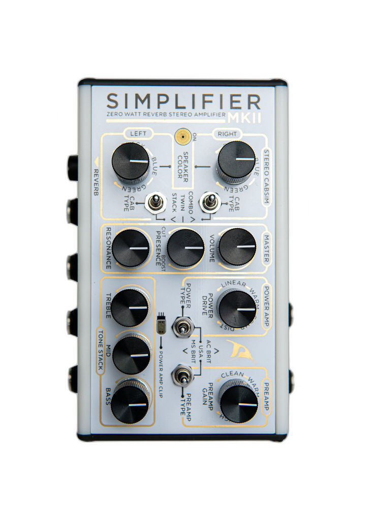 DSM &amp; Humboldt Simplifier MKII Zero Watt Stereo Guitar Amp Cabinet Simulator