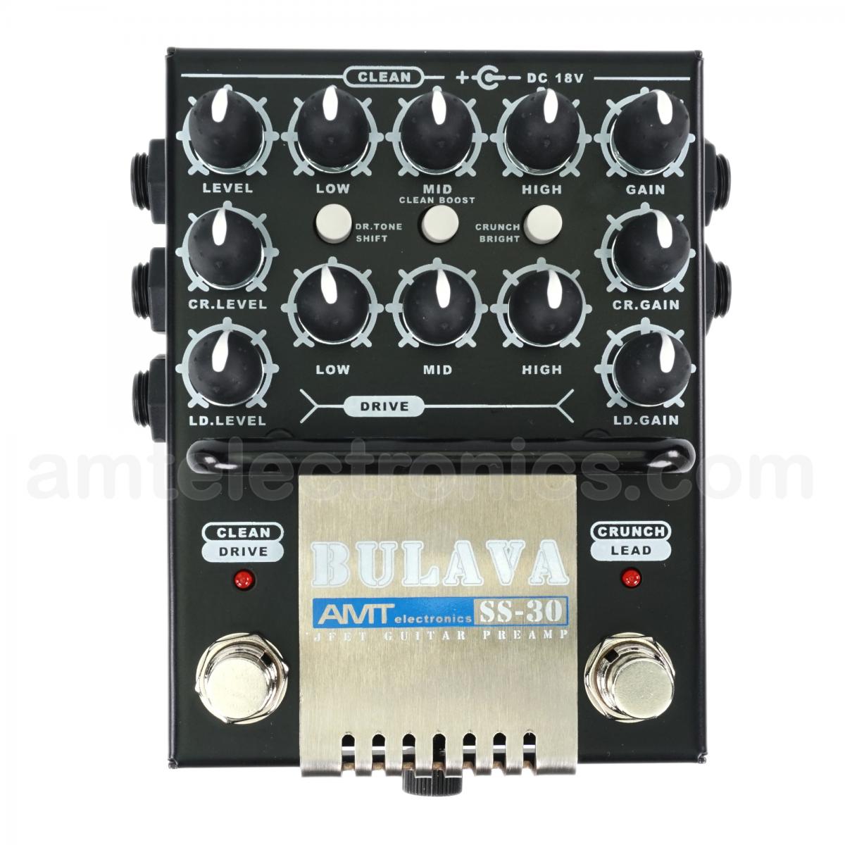 AMT Electronics SS30 Bulava Studio Series 3 channel Guitar Preamp