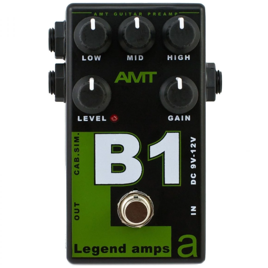 AMT Electronics B1 Cab Sim Distortion Pedal BOGNER