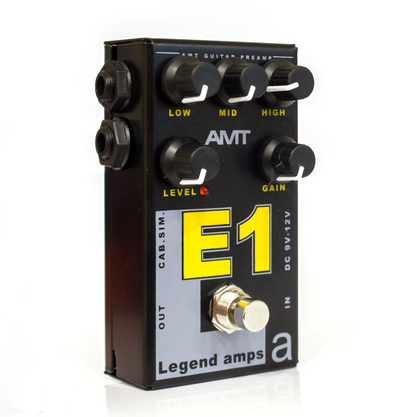 AMT Electronics E1 Cab Sim Distortion Pedal ENGL