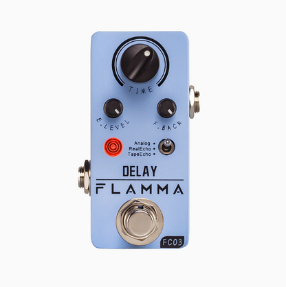 FLAMMA FC03 GUITAR DELAY PEDAL ANALOG REAL ECHO TAPE ECHO