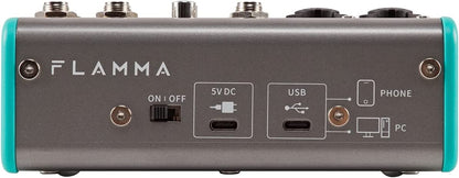 FLAMMA FM10 Professional Audio Mixer 6 Channel Stereo
