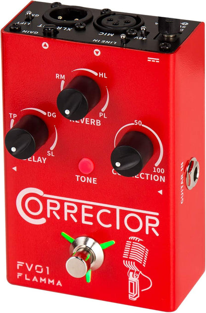 FLAMMA FV01 Corrector Vocal Effects Processor Pitch Correction