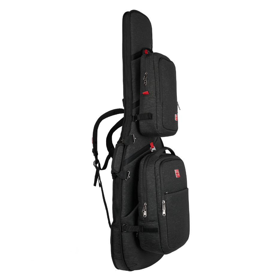 Music Area RBO EB BLK Electric Bass Gig Bag with Two Detachable