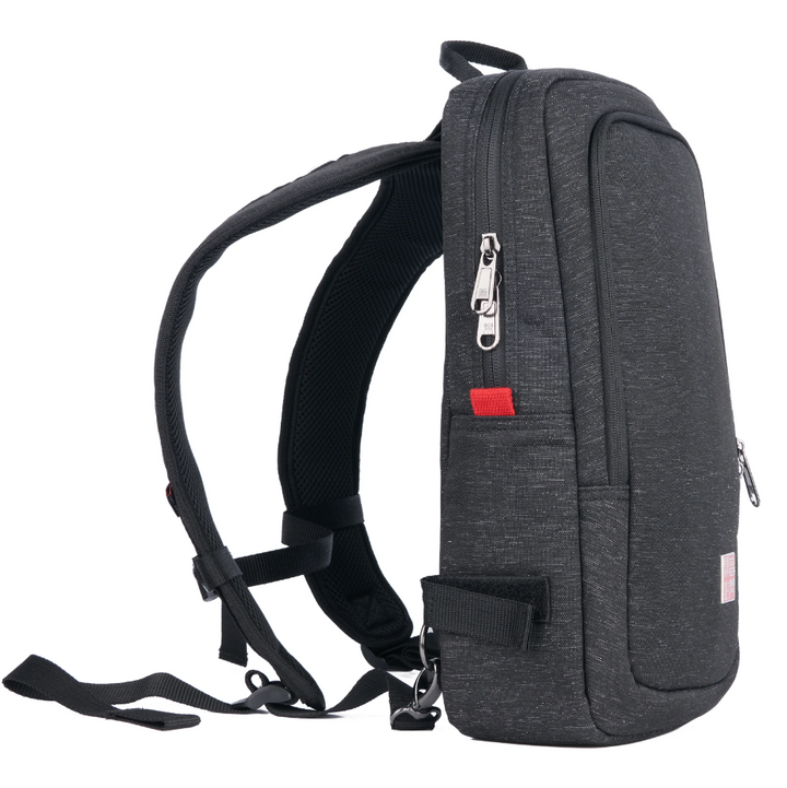 Music Area RBO EB BLK Electric Bass Gig Bag with Two Detachable Backpacks