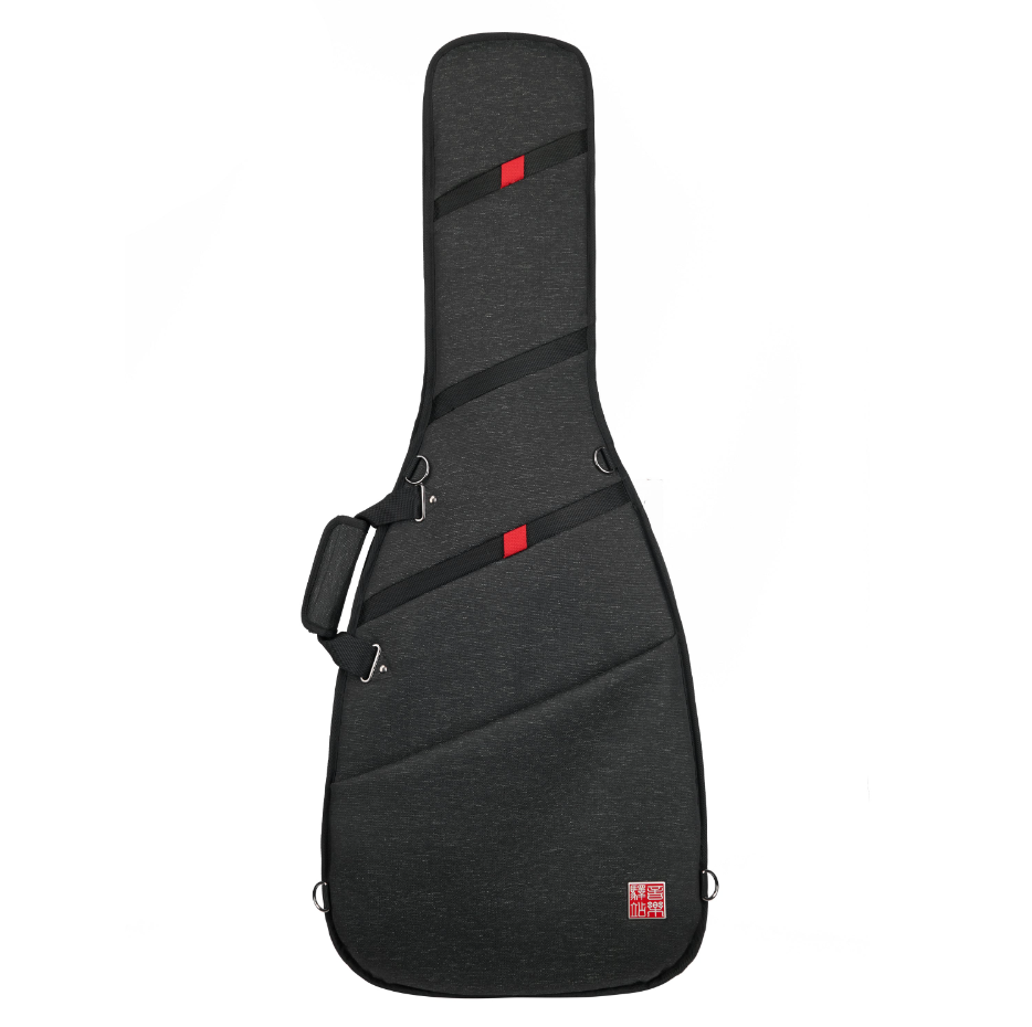 Music Area RBO EG BLK Electric Guitar Gig Bag with Two Detachable Backpacks