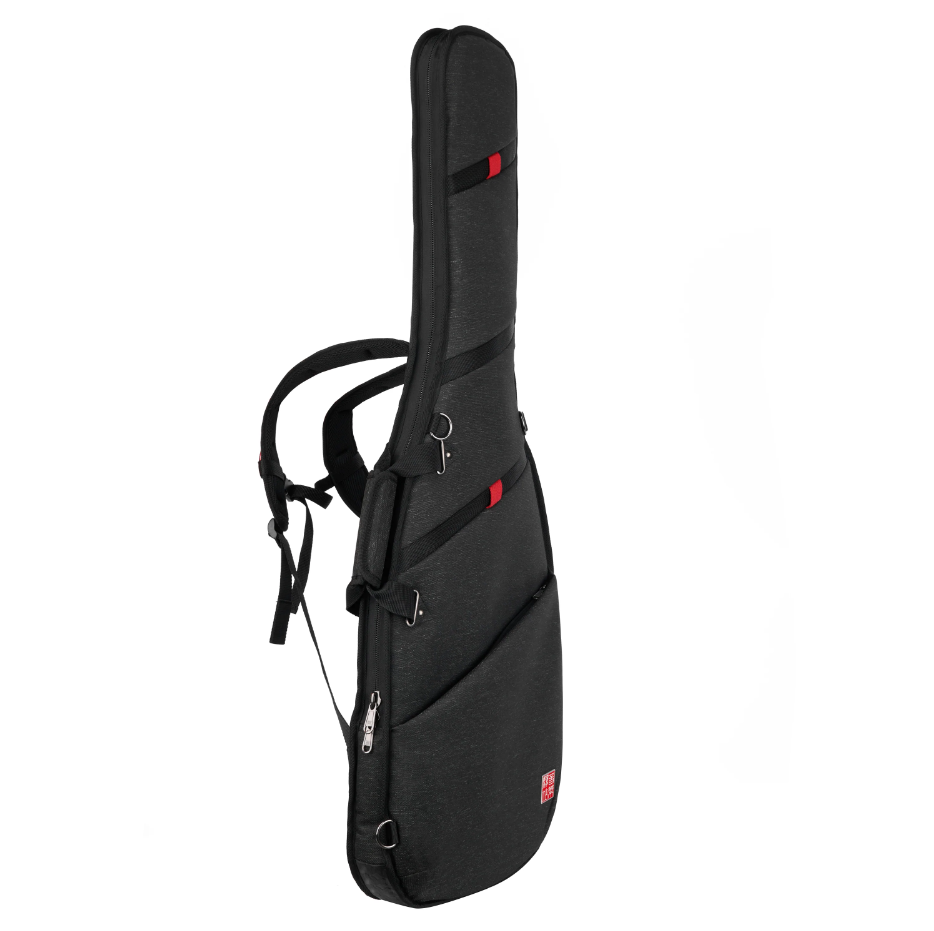 Music Area RBO EG BLK Electric Guitar Gig Bag with Two Detachable Backpacks