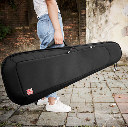 Music Area AA31 2EG BLK Dual Gig Bag For 2 Electric Guitar