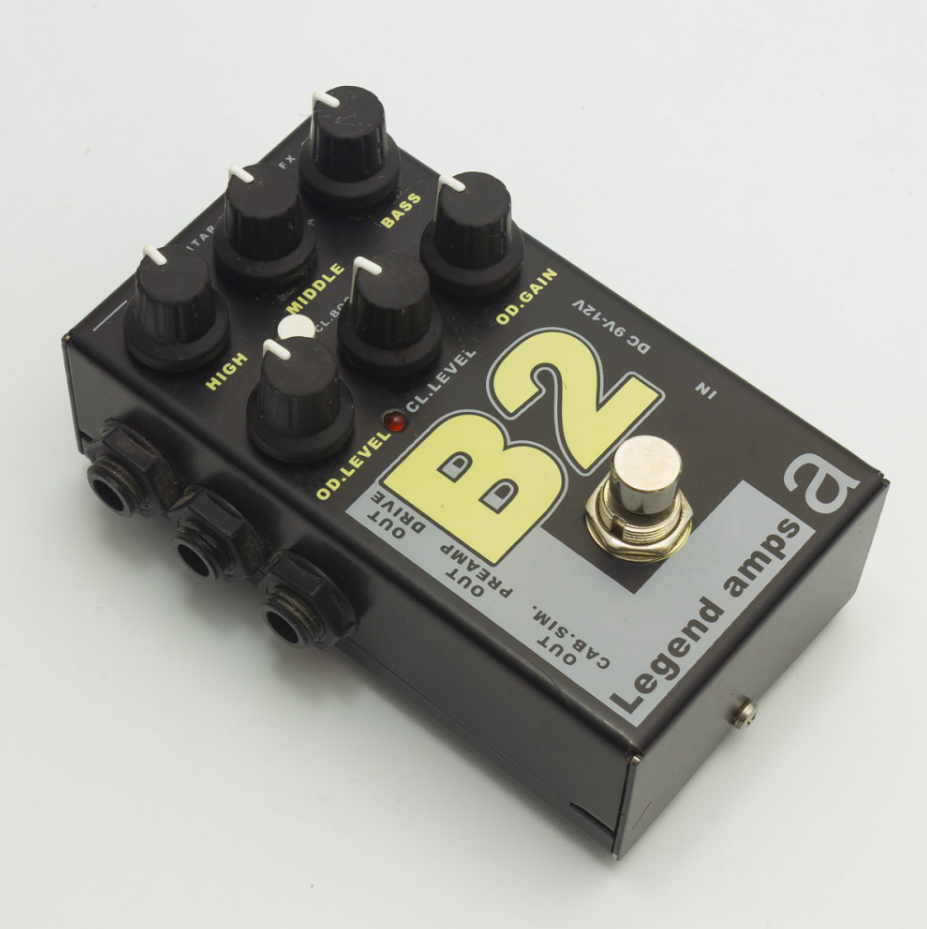 AMT Electronics B2 Guitar Pedal Preamp Cab Sim Distortion BOGNER