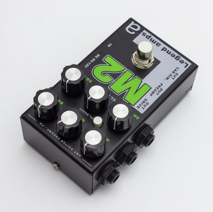 AMT Electronics M2 Guitar Pedal Preamp Cab Sim Distortion MARSHALL