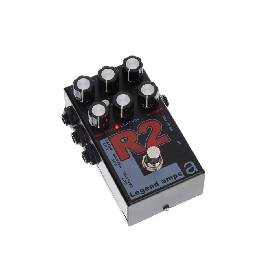 AMT Electronics R2 Guitar Pedal Preamp Cab Sim Distortion MESABOOGIE