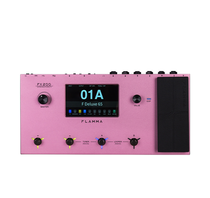 FLAMMA FX200 Pink Guitar Multi Effects